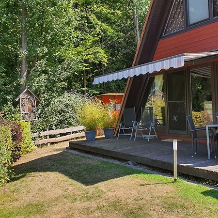 Ferienhaus Am Wald Ronshausen エクステリア 写真