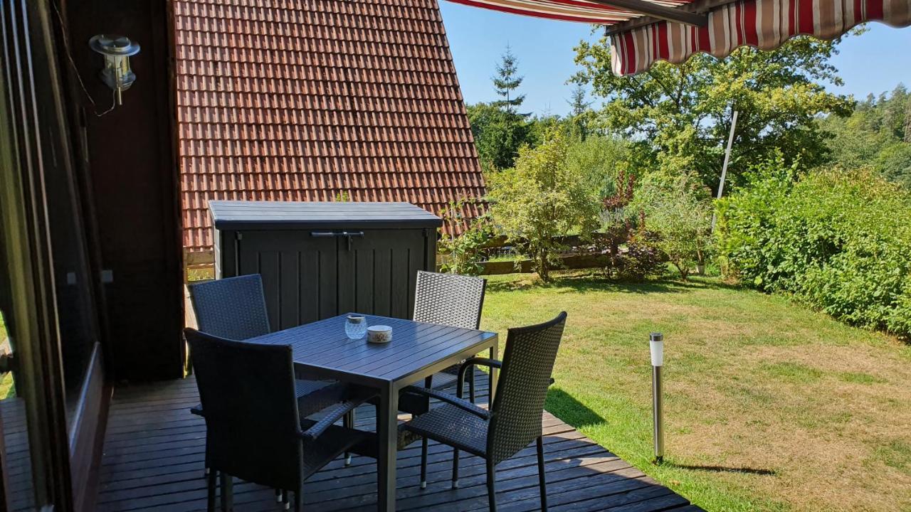Ferienhaus Am Wald Ronshausen エクステリア 写真