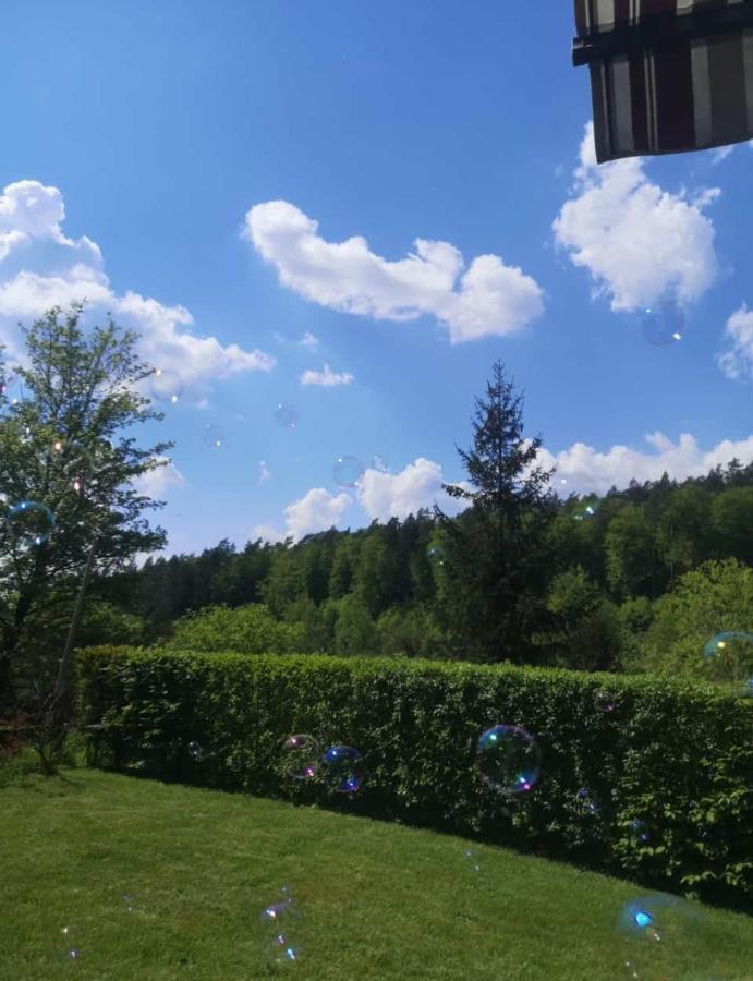 Ferienhaus Am Wald Ronshausen エクステリア 写真