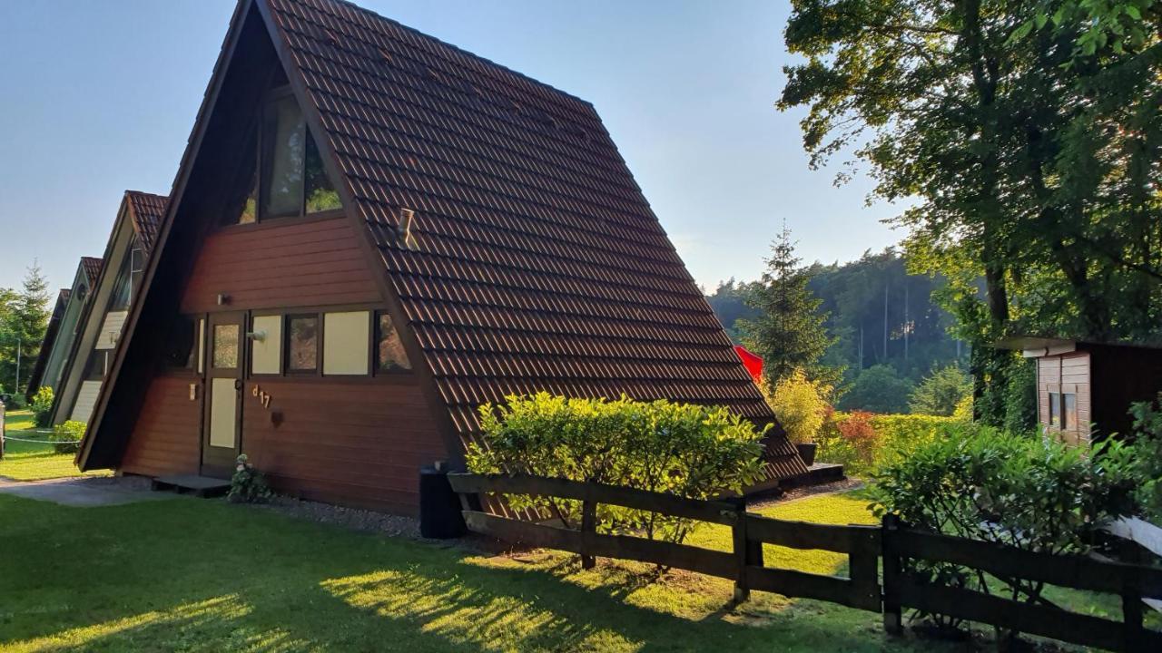 Ferienhaus Am Wald Ronshausen エクステリア 写真