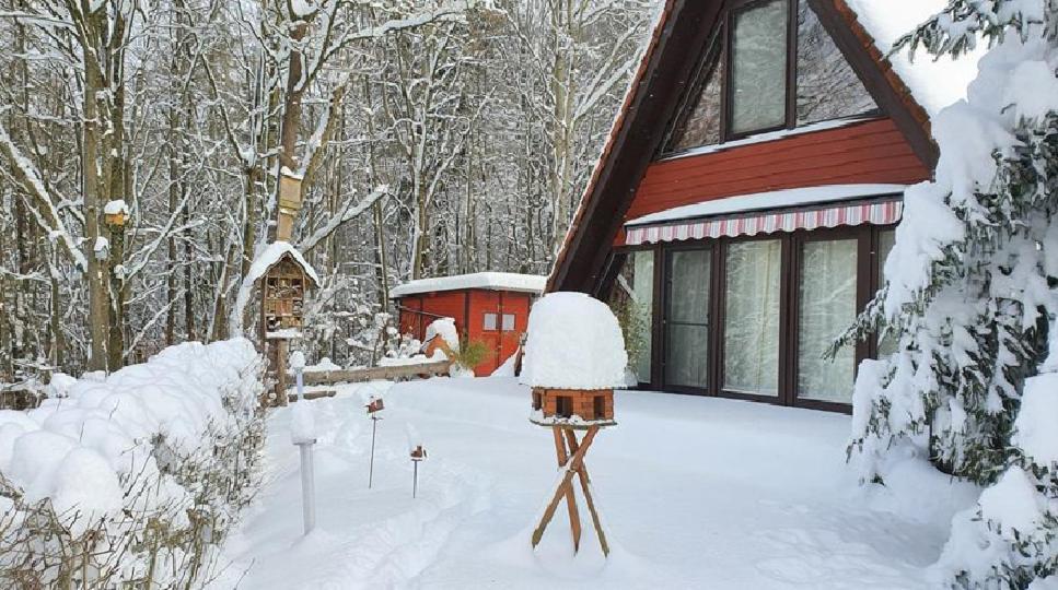 Ferienhaus Am Wald Ronshausen エクステリア 写真